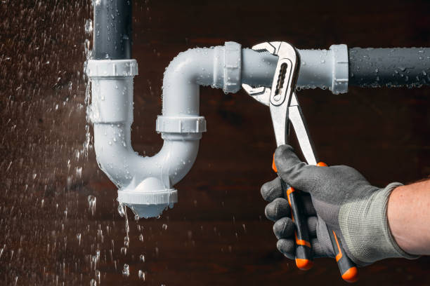 Professional Plumbing technician working in Dousman, WI